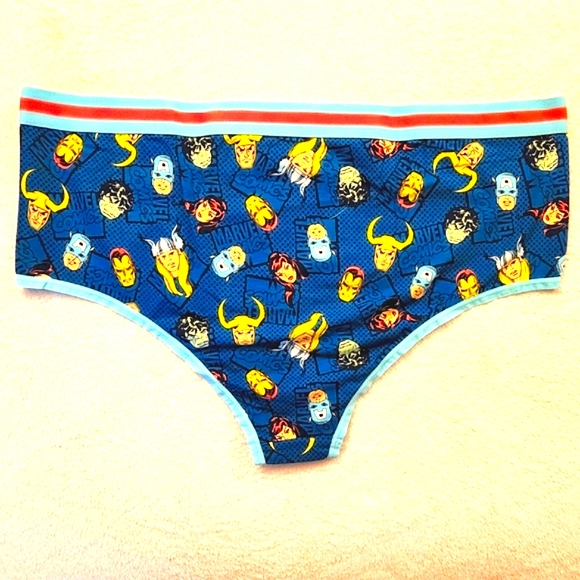 ❤️NWT VINTAGE TORRID PANTY - MARVEL AVENGERS THOR BLACK WIDOW HULK PLUS SIZE 2X - Picture 6 of 8